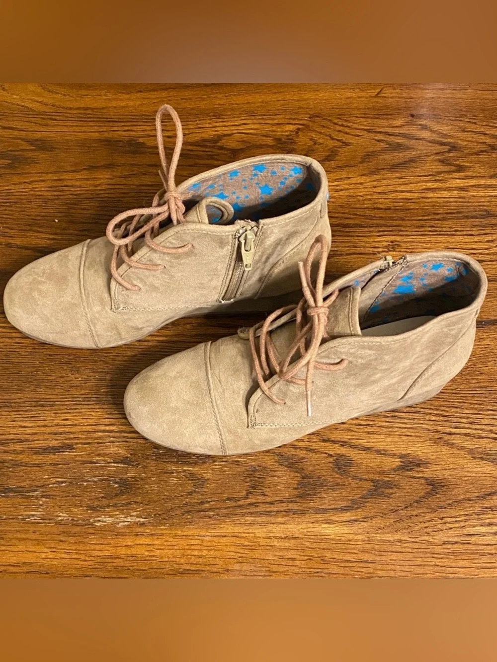 Cat & Jack Kids Tan Faux Suede Boots